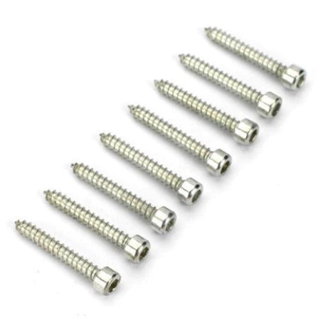 DUBRO No.4x1/2in Socket Head Sheet Metal Screws 8pcs - DBR382