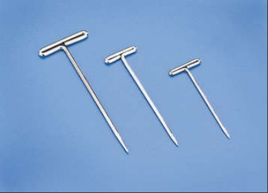 DUBRO 38.1mm Nickel Plated T-Pins 100pcs - DBR254