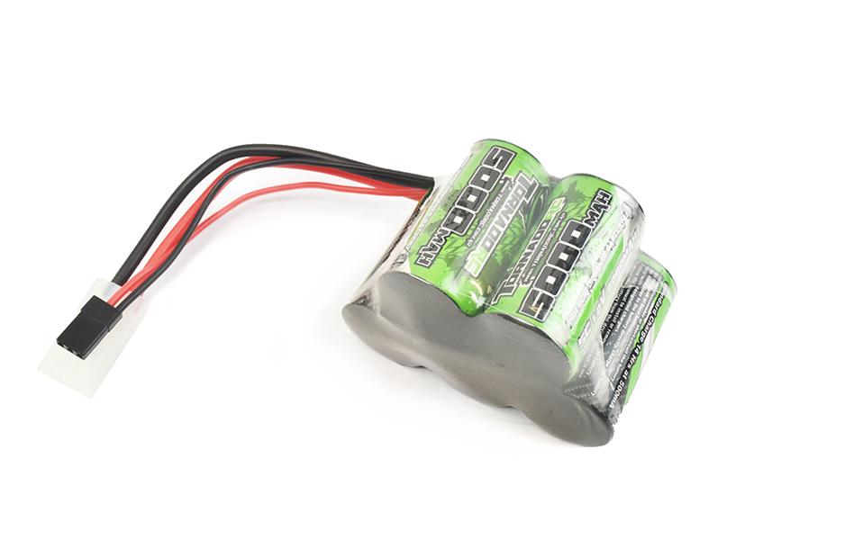 TORNADO 5000mah 6v Nimh 1:5 Rcvr Hump Pack Battery - TRC-5000H-6V