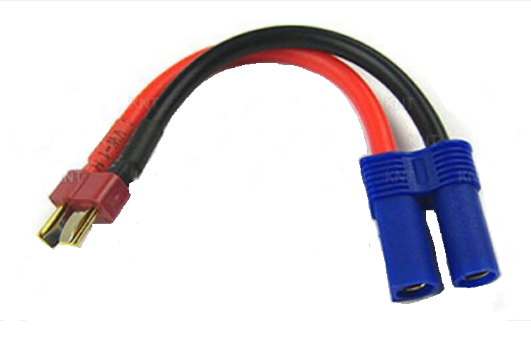 TORNADO EC5 Female to Deans Male 14AWG 7cm 0.08 wire - TRC-80119A