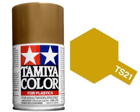 TAMIYA TS-21 Gold Gloss Spray 100ml - T85021