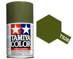 TAMIYA TS-28 Olive Drab Matt Spray 100ml - T85028
