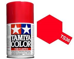 TAMIYA TS-36 Fluorescent Red Gloss Spray 100ml - T85036