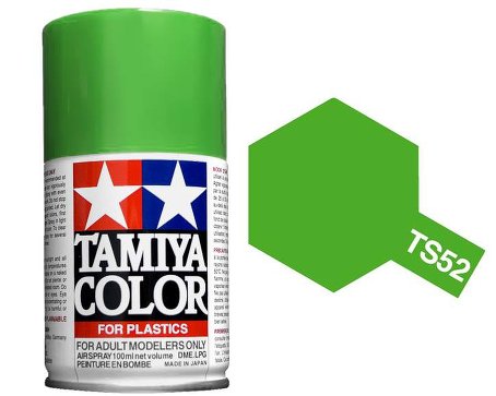 TAMIYA TS-52 Candy Lime Green Gloss Spray 100ml - T85052