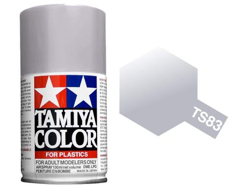 TAMIYA TS-83 Metallic Silver Gloss Spray 100ml - T85083