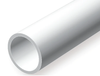 EVERGREEN 5.5(7/32in)x600mm White Styrene Tube 6pcs - EG427