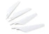 NIne Eagles Micro Heli Rotor Blades White 4pcs - NIN-4210005