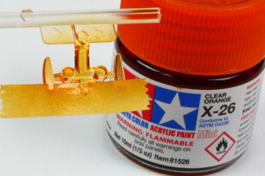 TAMIYA X-26 Clear Orange Mini Acrylic 10ml - 81526