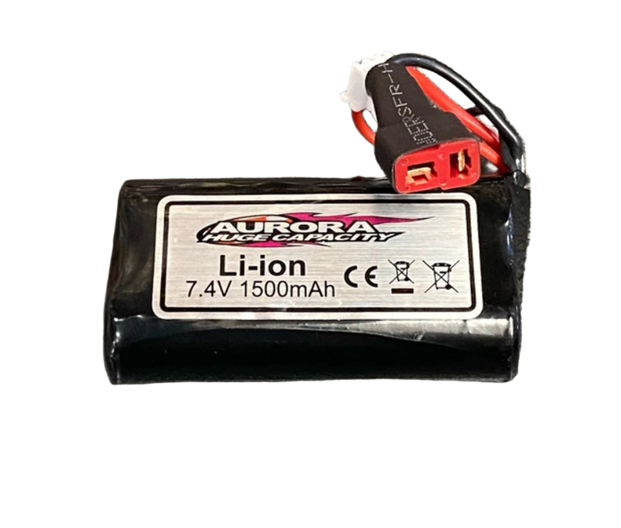 TRC 1:12 1500mah 7.4V Li-Ion Battery w/ Deans suit MT12/ DT12 V.2 - X15-DJ02