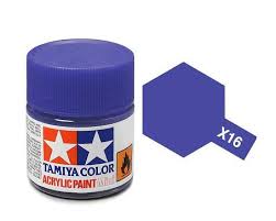 TAMIYA X-16 Purple Mini Acrylic 10ml - 81516