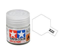 TAMIYA X-22 Clear Gloss Mini Acrylic 10ml - T81522