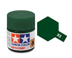 TAMIYA X-5 Green Mini Acrylic 10ml - 81505