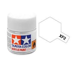 TAMIYA XF-2 Flat White Mini Acrylic 10ml - 81702
