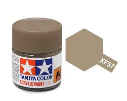 TAMIYA XF-57 Buff Mini Acrylic 10ml - 81757