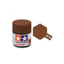 TAMIYA XF-79 Linoleum Deck Brown Mini Acrylic 10ml - 81779