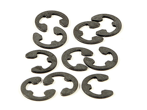 HPI 4mm E-Clips 10pcs - HPI-Z244