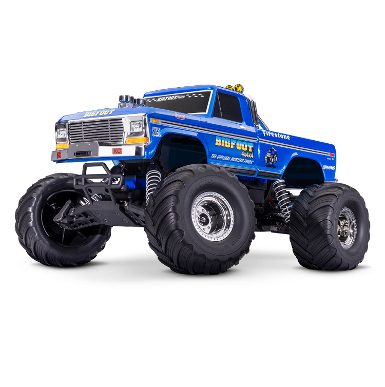 incoming-Traxxas Bigfoot MT XL-5 Clipless Manual & Spare Parts