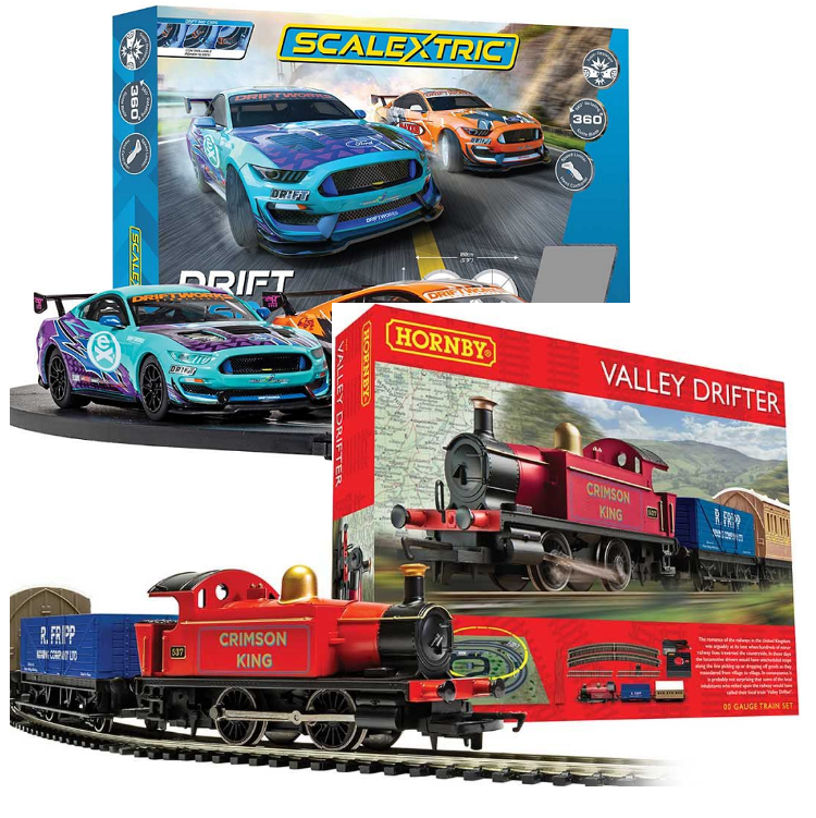 Slot Car & Trains Menu