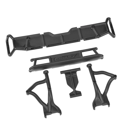 TEAM CORALLY Rr Bumper Set - C-00180-1236