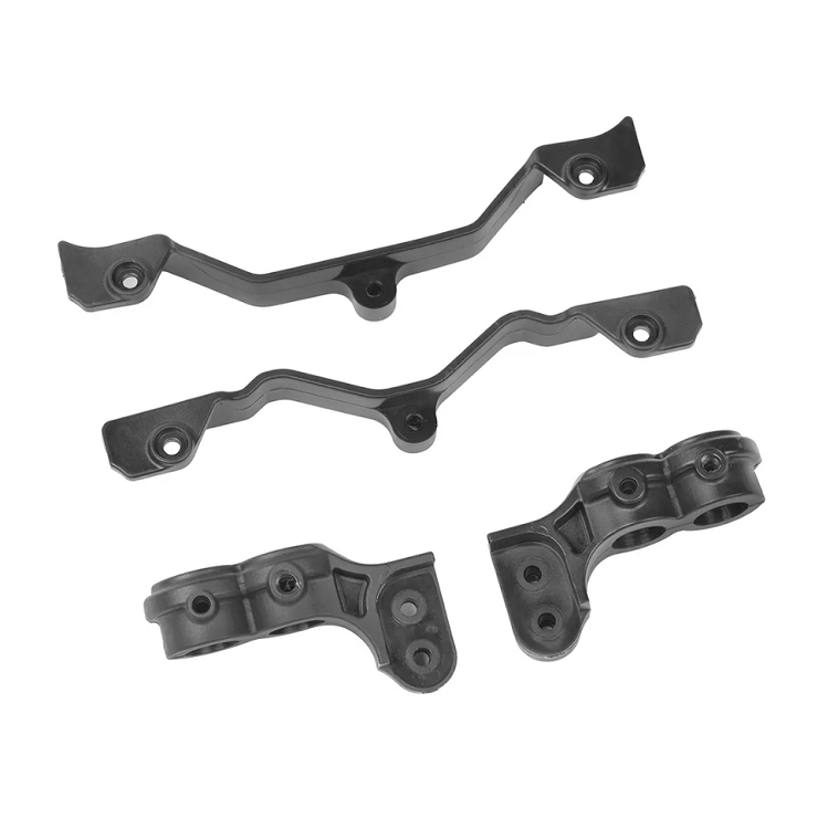 TEAM CORALLY Body Post Holder L&R + Shock Tower Covers Fr & Rr - C-00180-1247