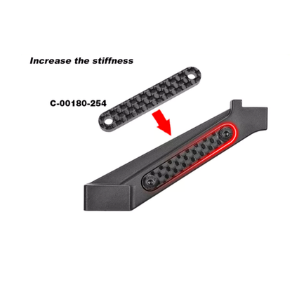 TEAM CORALLY Front Chassis Brace - C-00180-022