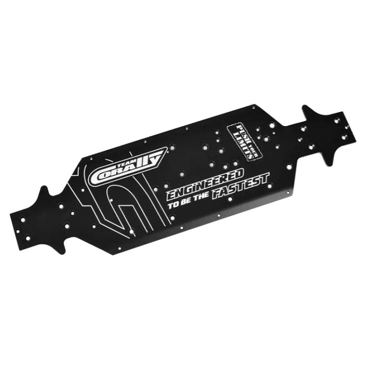 TEAM CORALLY Chassis Plate 6061-T6 Aluminium - C-00180-321-4