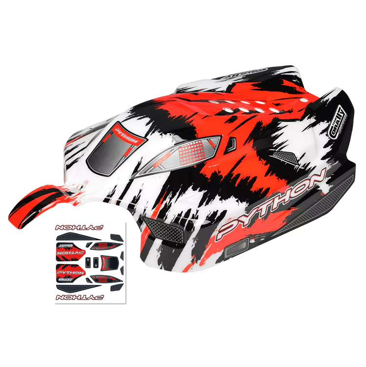 TEAM CORALLY Python Painted Body Shell - C-00180-375