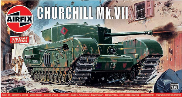 AIRFIX Churchill Mk.VII Tank 1:76 - A01304V