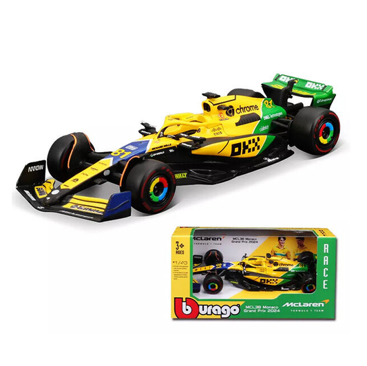BBURAGO F1 2024 McLaren Senna Livery #81 Piastri 1:43 - 01894