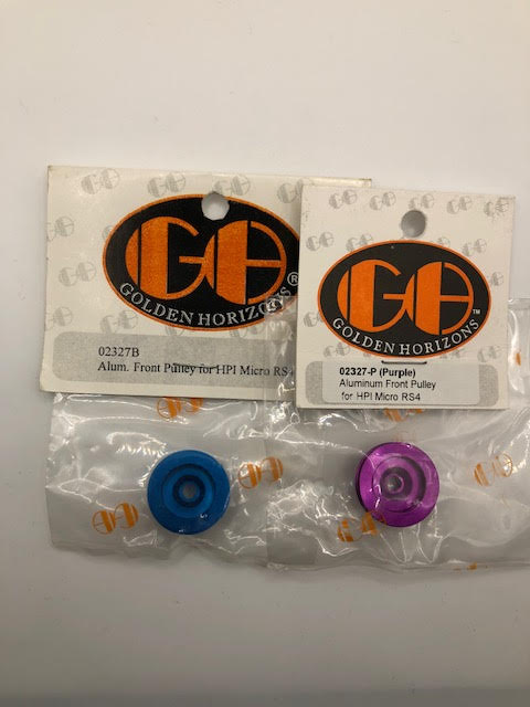 RCG Offbrand Front Pulley Aluminium suit Micro RS4 - RCG-02327B/P