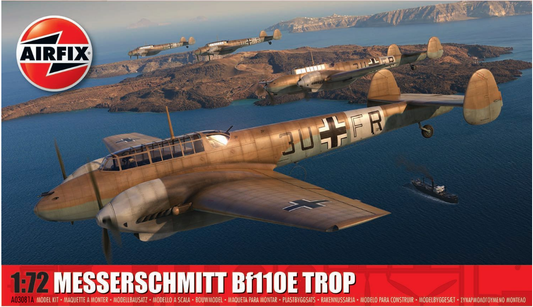 AIRFIX Messerschmitt Bf110E Tropical 1:72 - A03081A