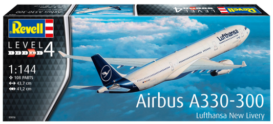 REVELL Airbus A330-300 Lufthansa New Livery 1:144 - 03816
