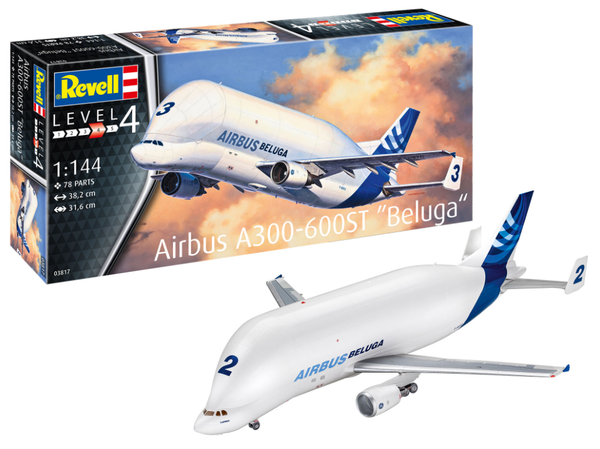 REVELL Airbus A300-600ST Beluga 1:144 - 03817