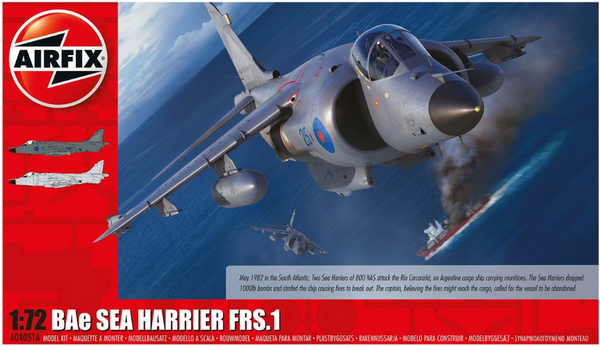 AIRFIX BAe Sea Harrier FRS.1 1:72 - A04051A