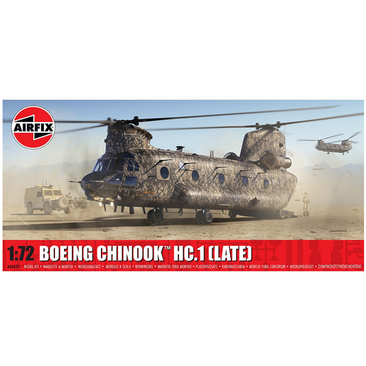 AIRFIX Boeing Chinook HC.1 Heli (Late) 1:72 - A06024