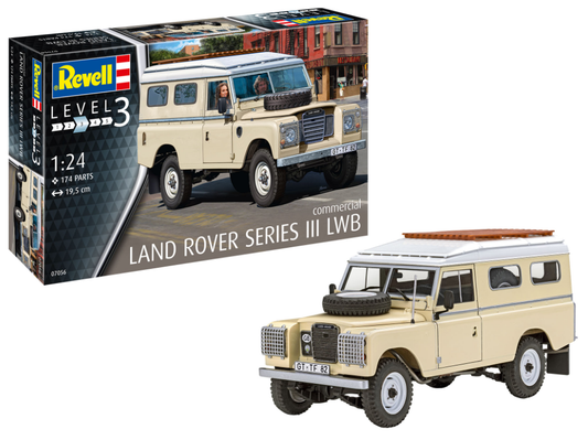 REVELL Land Rover Series III LWB Commercial 1:24 - 07056