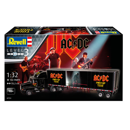 REVELL AC/DC Power Up Tour Truck & Trailer 1:32 - 07731