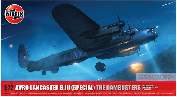 AIRFIX Avro Lancaster B.III The Dambusters 75th Anniversary 1:72 - A09007