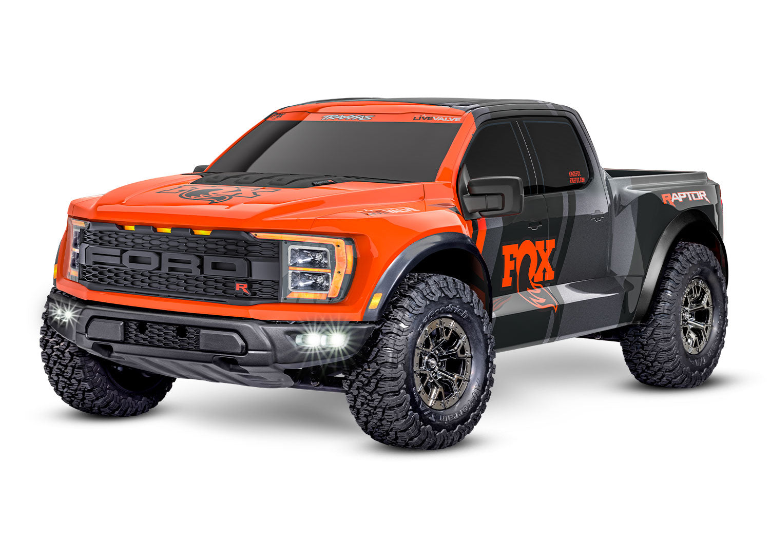 TRAXXAS Ford Raptor R 4x4 Ultimate Orange - 101177-4FOX2