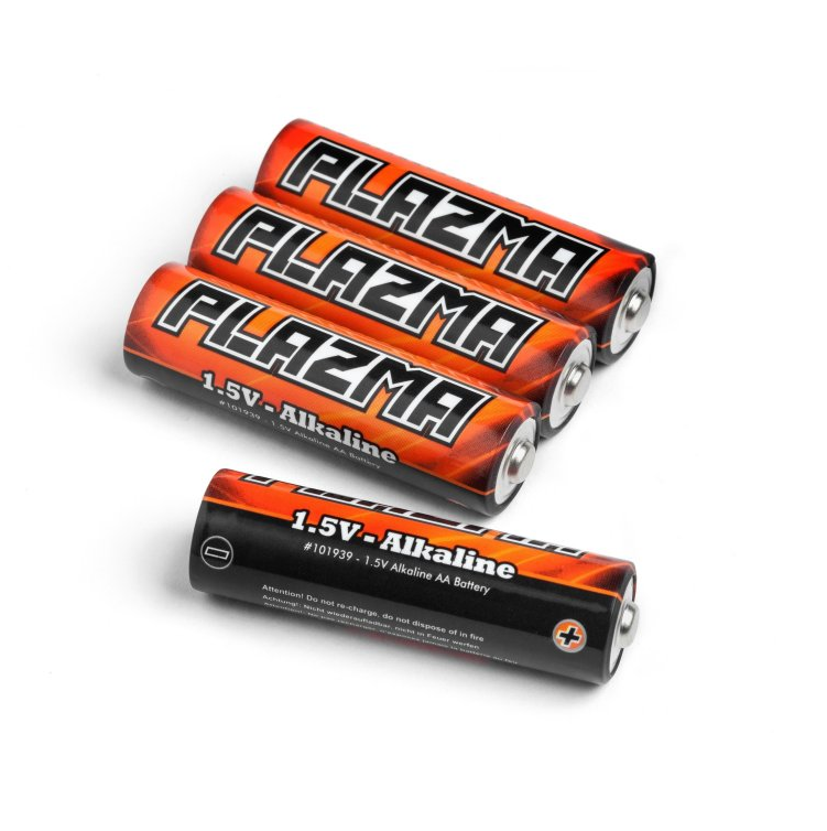 HPI Plazma 1.5V AA Alkaline Battery 4pcs - HPI-101939