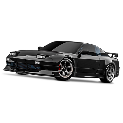 TRAXXAS 4-TEC Nissan 240SX Black RWD Drift w/ TSM & Bluetooth Module - 105247-4BLK
