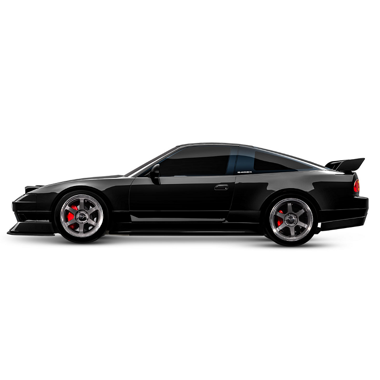 TRAXXAS 4-TEC Nissan 240SX Black RWD Drift w/ TSM & Bluetooth Module - 105247-4BLK