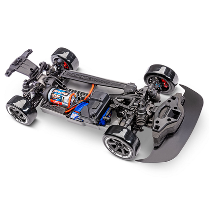 TRAXXAS 4-TEC Nissan 240SX Black RWD Drift chassis detail - 105247-4BLK