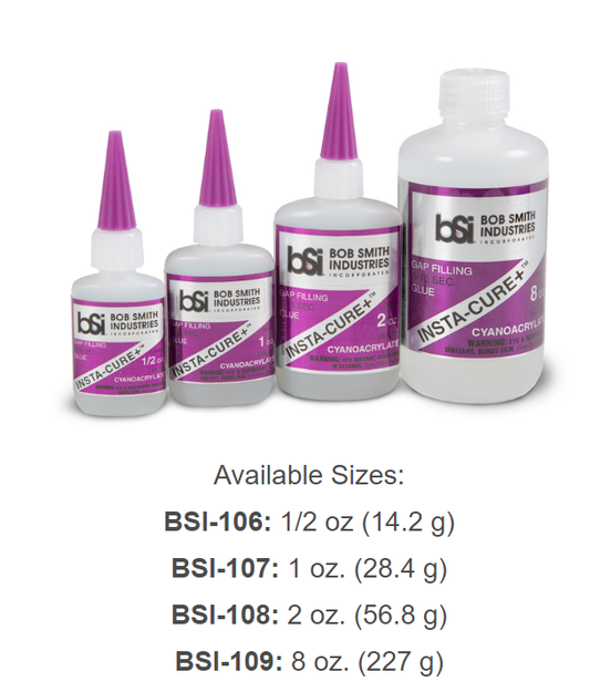 BSI Insta Cure+ Gap Filling CA Glue 15ml - BSI106
