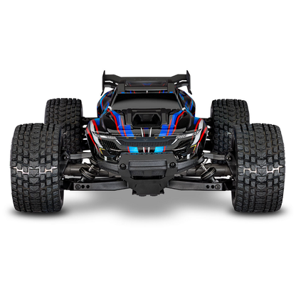 TRAXXAS Mini XRT Blue VXL-3S w/ Lipo Battery & Charger - 108076-1BLUE