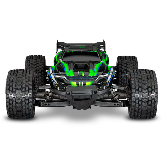 TRAXXAS Mini XRT Green VXL-3S w/ Lipo Battery & Charger - 108076-1GRN