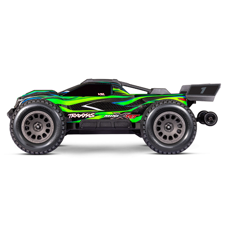 TRAXXAS Mini XRT Green VXL-3S w/ Lipo Battery & Charger - 108076-1GRN