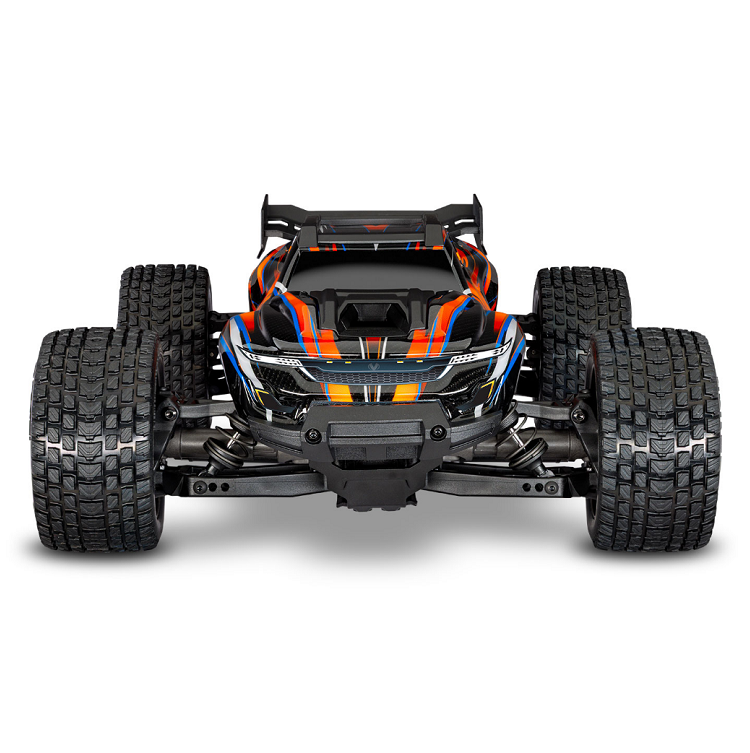 TRAXXAS Mini XRT Orange VXL-3S w/ Lipo Battery & Charger - 108076-1ORNG