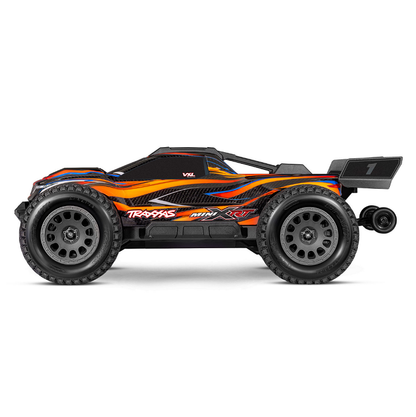 TRAXXAS Mini XRT Orange VXL-3S w/ Lipo Battery & Charger - 108076-1ORNG