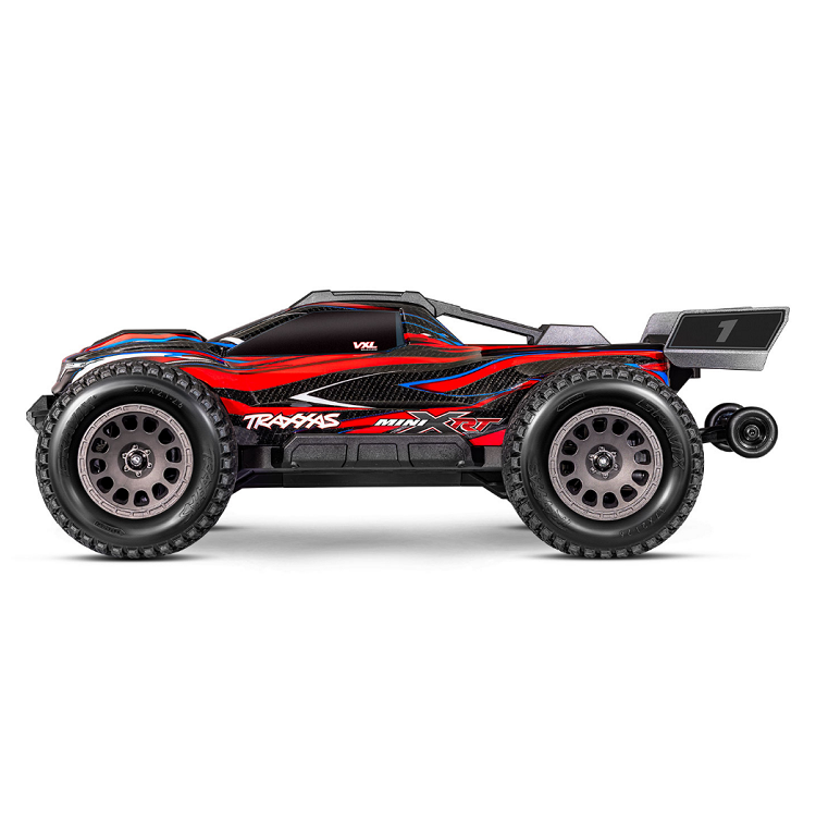 TRAXXAS Mini XRT Red VXL-3S w/ Lipo Battery & Charger - 108076-1RED